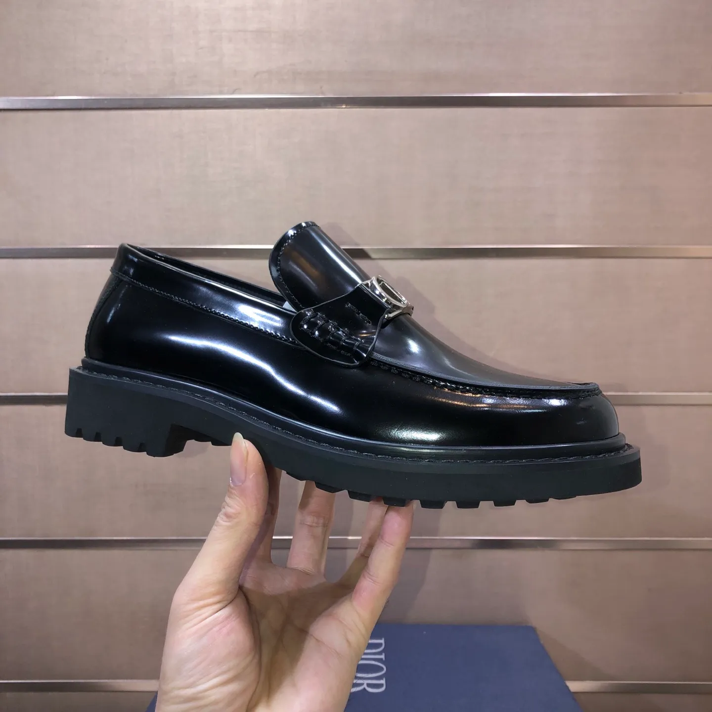 Men's shoes 💰680💶[Dior] (water-dyed cowhide lining) Dior original 1:1 high-quality factory, imported original materials, imported raw cowhide, water-dyed cowhide lining, original TPU outsole, code number: 39-44 (38.45 custom-made)